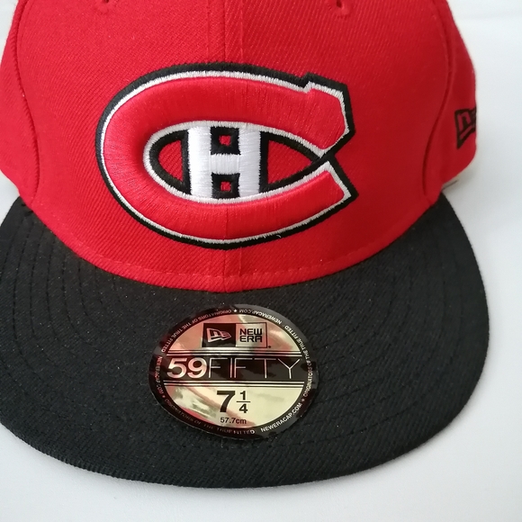 Montreal Canadiens Y2K New Era Hat 7 1/4 - Picture 3 of 12